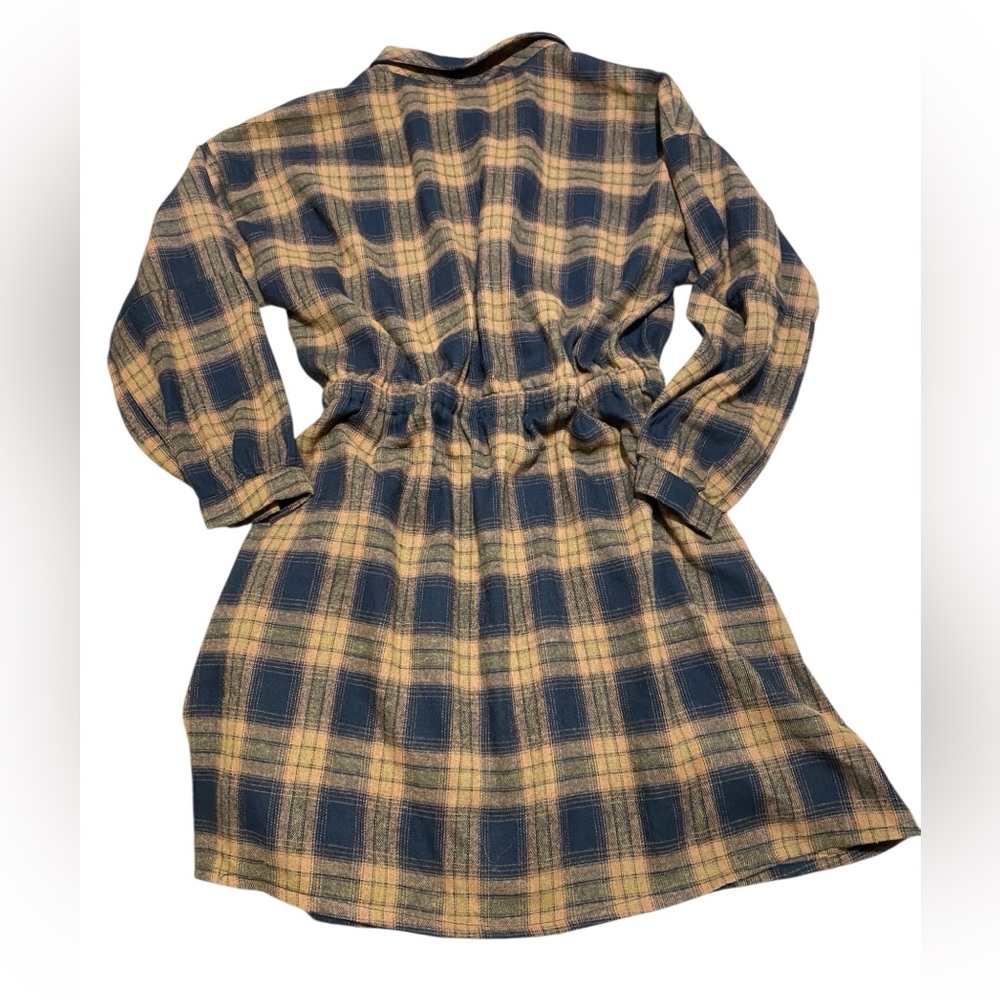 Blooming Jelly Plaid Long-Sleeve Dress NWT - Picture 4 of 6
